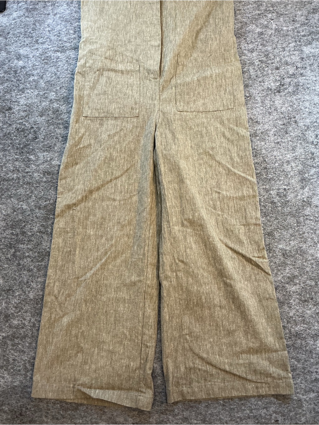 Bridge & Burn Women's Short-Sleeve Utility Jumpsuit In Heather Gray Size S — image 2 of 5